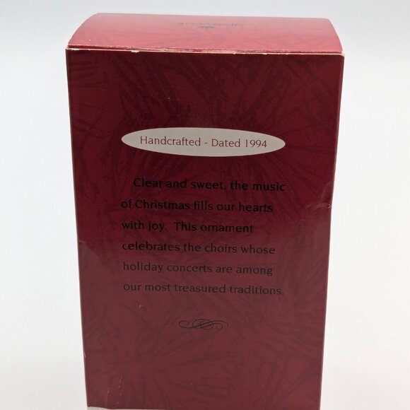 Hallmark Keepsake Joyous Song 1994, Christmas Choir Singer, Vintage Ornament - Picture 9 of 11